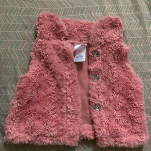 Faux fur vests